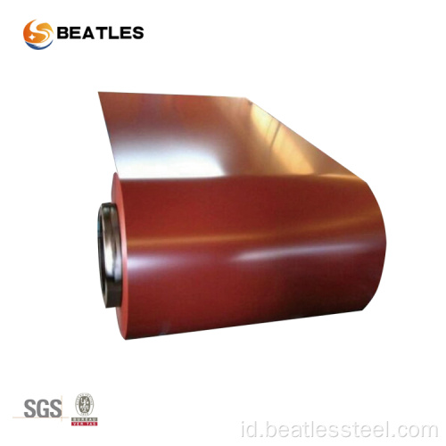 PPGI Color coated Galvanized Steel Coil Untuk Bangunan